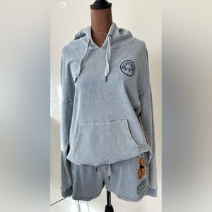 Vintage Havana Beach Bum Hoodie and Shorts